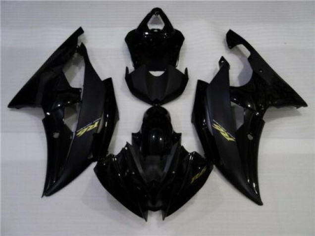 Cheap 2008-2016 Glossy Matte Black Yamaha YZF R6 Motorcycle Fairings Kits Canada