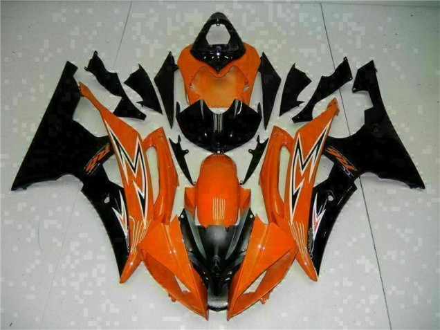 Cheap 2008-2016 Orange Black Yamaha YZF R6 Motorcycle Fairings Kit Canada Cheap 2008-2016 Orange Black Yamaha YZF R6 Motorcycle Fairings Kit Canada