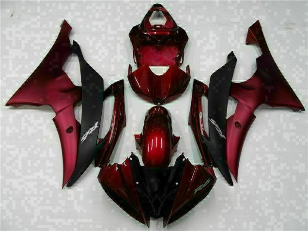 Cheap 2008-2016 Red Black Yamaha YZF R6 Motorcylce Fairings Canada Cheap 2008-2016 Red Black Yamaha YZF R6 Motorcylce Fairings Canada