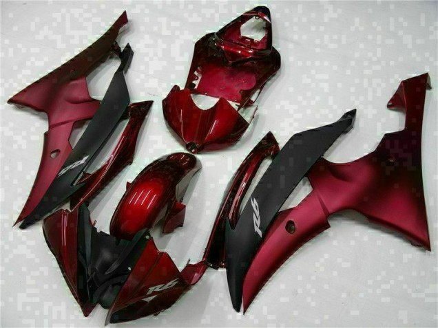 Cheap 2008-2016 Red Black Yamaha YZF R6 Motorcylce Fairings Canada Cheap 2008-2016 Red Black Yamaha YZF R6 Motorcylce Fairings Canada