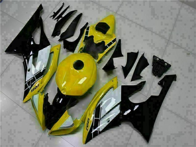 Cheap 2008-2016 Yellow Black Yamaha YZF R6 Motorcycle Fairings Kits Canada Cheap 2008-2016 Yellow Black Yamaha YZF R6 Motorcycle Fairings Kits Canada