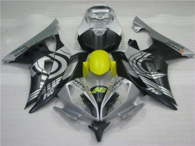 Cheap 2008-2016 Yellow Black Silver Yamaha YZF R6 Motor Fairings Canada