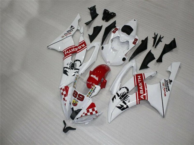 Cheap 2008-2016 White Yamaha YZF R6 Motorbike Fairings Canada Cheap 2008-2016 White Yamaha YZF R6 Motorbike Fairings Canada