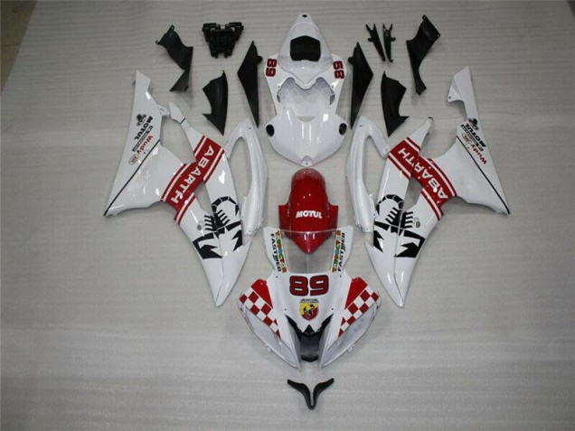 Cheap 2008-2016 White Yamaha YZF R6 Motorbike Fairings Canada Cheap 2008-2016 White Yamaha YZF R6 Motorbike Fairings Canada