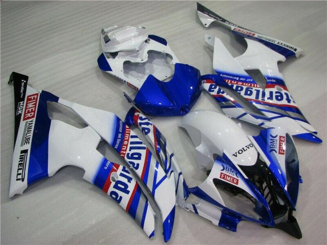 Cheap 2008-2016 White Blue Sterilgarda Volvo Yamaha YZF R6 Motorcycle Fairing Canada Cheap 2008-2016 White Blue Sterilgarda Volvo Yamaha YZF R6 Motorcycle Fairing Canada