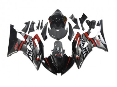 Cheap 2008-2016 Grey Red Shark Yamaha YZF R6 Motorbike Fairing Canada