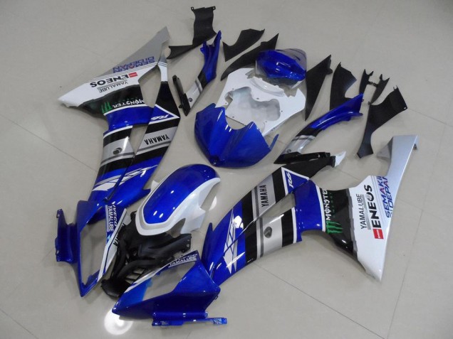 Cheap 2008-2016 Blue White ENEOS Yamaha YZF R6 Bike Fairings Canada Cheap 2008-2016 Blue White ENEOS Yamaha YZF R6 Bike Fairings Canada