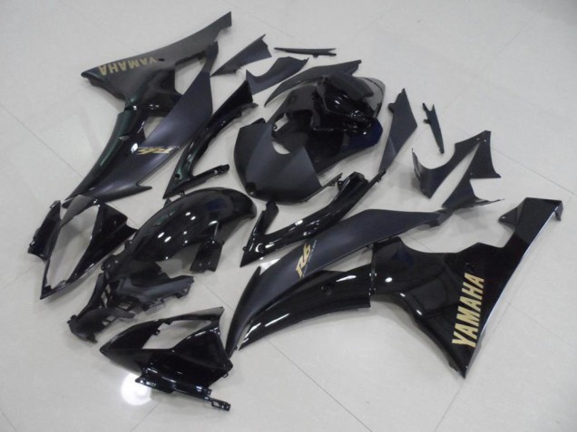 Cheap 2008-2016 Black with Gold Sticker Yamaha YZF R6 Replacement Motorcycle Fairings Canada Cheap 2008-2016 Black with Gold Sticker Yamaha YZF R6 Replacement Motorcycle Fairings Canada