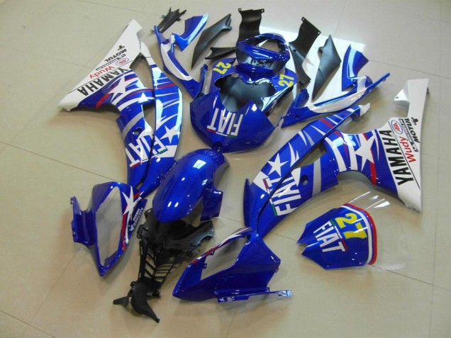 Cheap 2008-2016 Blue Star Fiat Yamaha YZF R6 Bike Fairing Kit Canada Cheap 2008-2016 Blue Star Fiat Yamaha YZF R6 Bike Fairing Kit Canada