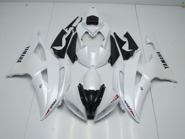 Cheap 2008-2016 Pearl White and Red Sticker Yamaha YZF R6 Motorcycle Fairings Kits Canada Cheap 2008-2016 Pearl White and Red Sticker Yamaha YZF R6 Motorcycle Fairings Kits Canada