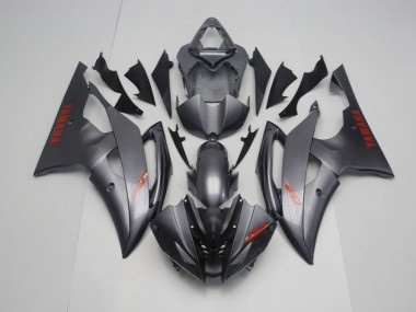 Cheap 2008-2016 Matte Black Grey Yamaha YZF R6 Motorcycle Fairings Kit Canada