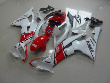 Cheap 2008-2016 White Red OEM Style Yamaha YZF R6 Bike Fairings Canada