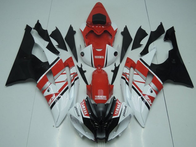 Cheap 2008-2016 Red White Black Yamaha YZF R6 Replacement Motorcycle Fairings Canada