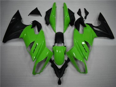 Cheap 2009-2011 Green Black Kawasaki EX650 Replacement Motorcycle Fairings Canada