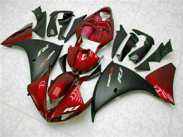 Cheap 2009-2011 Red Black Yamaha YZF R1 Motorbike Fairing Kits Canada Cheap 2009-2011 Red Black Yamaha YZF R1 Motorbike Fairing Kits Canada