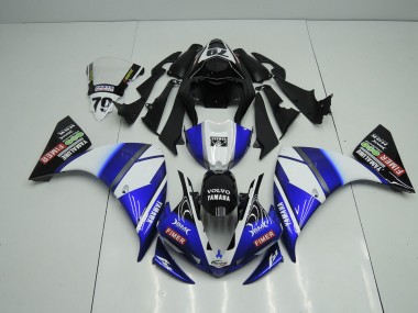 Cheap 2009-2011 Blue Black Sterilgarda Yamaha YZF R1 Motor Bike Fairings Canada