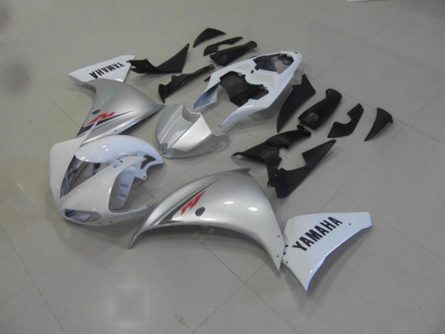 Cheap 2009-2011 White Silver Yamaha YZF R1 Motorcycle Fairing Kit Canada Cheap 2009-2011 White Silver Yamaha YZF R1 Motorcycle Fairing Kit Canada