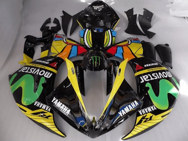 Cheap 2009-2011 Rossi Moviestar Yamaha YZF R1 Bike Fairing Kit Canada Cheap 2009-2011 Rossi Moviestar Yamaha YZF R1 Bike Fairing Kit Canada
