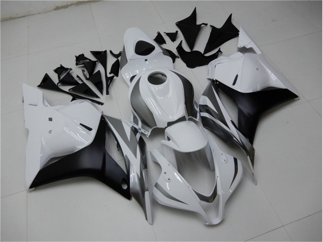 Cheap 2009-2012 White Silver Black Honda CBR600RR Motor Bike Fairings Canada