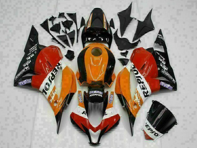 Cheap 2009-2012 Orange Repsol Honda CBR600RR Motor Fairings Canada Cheap 2009-2012 Orange Repsol Honda CBR600RR Motor Fairings Canada