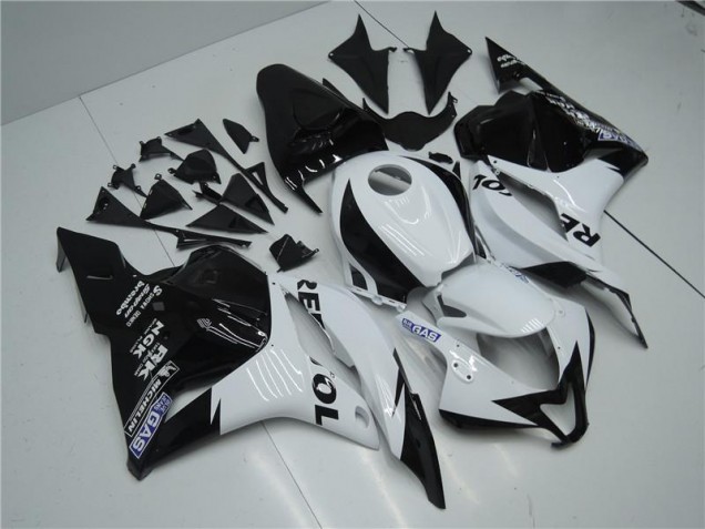 Cheap 2009-2012 White Black Honda CBR600RR Motorcycle Replacement Fairings Canada Cheap 2009-2012 White Black Honda CBR600RR Motorcycle Replacement Fairings Canada