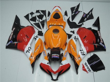 Cheap 2009-2012 Orange Red Black Repsol Honda CBR600RR Motorcyle Fairings Canada