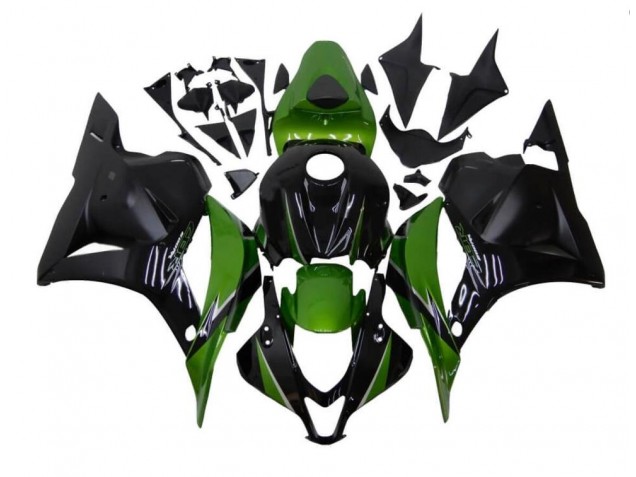 Cheap 2009-2012 Green Black Honda CBR600RR Motorcycle Fairings Kit Canada Cheap 2009-2012 Green Black Honda CBR600RR Motorcycle Fairings Kit Canada