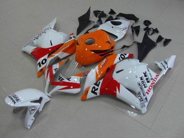 Cheap 2009-2012 White Repsol Honda CBR600RR Motorcycle Fairings Canada