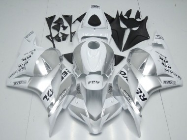 Cheap 2009-2012 White Silver Repsol Honda CBR600RR Bike Fairing Kit Canada