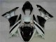 Cheap 2009-2012 Black White 3M Touch4 Kawasaki ZX6R Motorcycle Fairing Kits Canada