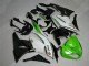 Cheap 2009-2012 Green Black White 25 Kawasaki ZX6R Bike Fairings Canada Cheap 2009-2012 Green Black White 25 Kawasaki ZX6R Bike Fairings Canada