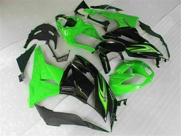 Cheap 2009-2012 Green Black Kawasaki ZX6R Motorbike Fairing Canada Cheap 2009-2012 Green Black Kawasaki ZX6R Motorbike Fairing Canada
