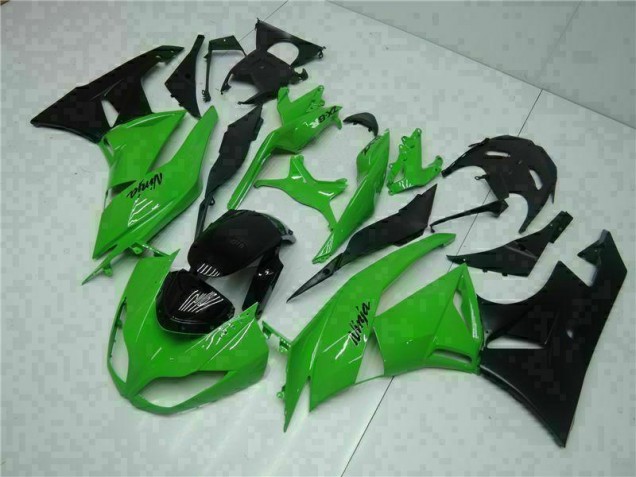 Cheap 2009-2012 Black Green Kawasaki ZX6R Motorcycle Bodywork Canada Cheap 2009-2012 Black Green Kawasaki ZX6R Motorcycle Bodywork Canada