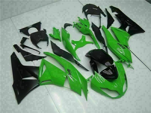 Cheap 2009-2012 Black Green Kawasaki ZX6R Motorcycle Bodywork Canada Cheap 2009-2012 Black Green Kawasaki ZX6R Motorcycle Bodywork Canada