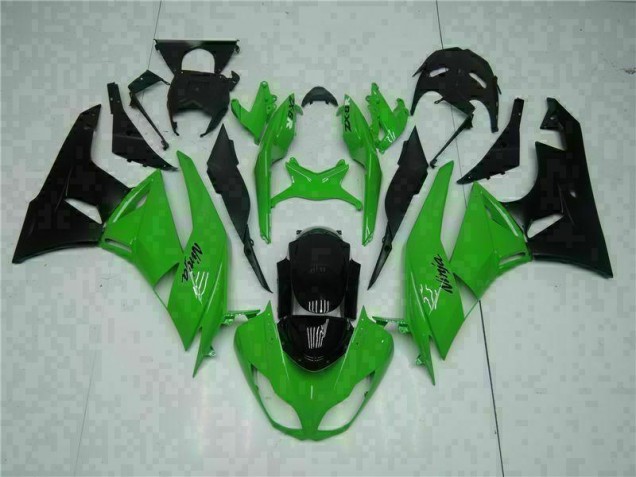 Cheap 2009-2012 Black Green Kawasaki ZX6R Motorcycle Bodywork Canada Cheap 2009-2012 Black Green Kawasaki ZX6R Motorcycle Bodywork Canada