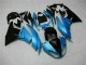 Cheap 2009-2012 Blue Black Kawasaki ZX6R Motorcyle Fairings Canada Cheap 2009-2012 Blue Black Kawasaki ZX6R Motorcyle Fairings Canada