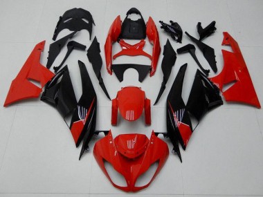 Cheap 2009-2012 Red Black Kawasaki ZX6R Bike Fairings Canada