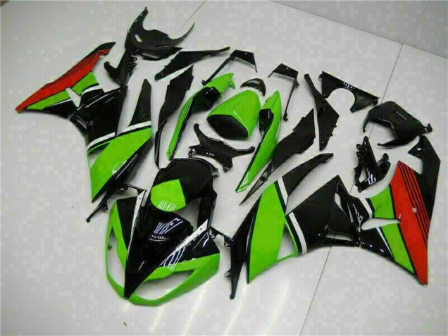 Cheap 2009-2012 Black Green Red Kawasaki ZX6R Bike Fairing Kit Canada Cheap 2009-2012 Black Green Red Kawasaki ZX6R Bike Fairing Kit Canada
