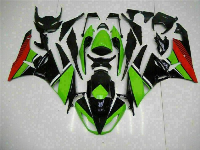 Cheap 2009-2012 Black Green Red Kawasaki ZX6R Bike Fairing Kit Canada Cheap 2009-2012 Black Green Red Kawasaki ZX6R Bike Fairing Kit Canada