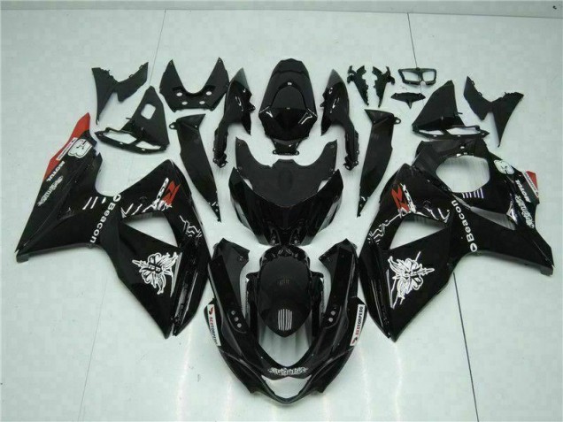 Cheap 2009-2016 Black Suzuki GSXR1000 Motorcylce Fairings Canada Cheap 2009-2016 Black Suzuki GSXR1000 Motorcylce Fairings Canada