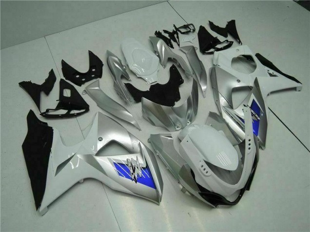 Cheap 2009-2016 Silver White Suzuki GSXR1000 Motorcycle Bodywork Canada Cheap 2009-2016 Silver White Suzuki GSXR1000 Motorcycle Bodywork Canada