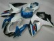 Cheap 2009-2016 Blue White Suzuki GSXR1000 Motorcycle Fairings Kits Canada