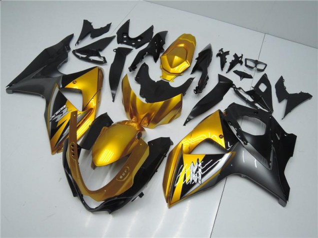 Cheap 2009-2016 Golden Black Suzuki GSXR1000 Motorcyle Fairings Canada Cheap 2009-2016 Golden Black Suzuki GSXR1000 Motorcyle Fairings Canada