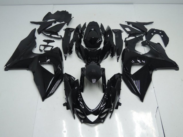 Cheap 2009-2016 Glossy Black Suzuki GSXR 1000 K9 Motorbike Fairings Canada