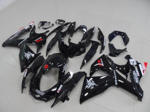 Cheap 2009-2016 Black Beacon Suzuki GSXR 1000 K9 Motorcycle Fairing Kit Canada Cheap 2009-2016 Black Beacon Suzuki GSXR 1000 K9 Motorcycle Fairing Kit Canada