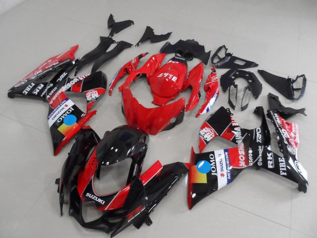Cheap 2009-2016 Red Jomo Suzuki GSXR 1000 K9 Replacement Motorcycle Fairings Canada Cheap 2009-2016 Red Jomo Suzuki GSXR 1000 K9 Replacement Motorcycle Fairings Canada