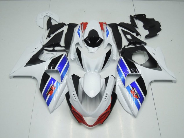 Cheap 2009-2016 White Blue Black Suzuki GSXR 1000 K9 Bike Fairing Canada Cheap 2009-2016 White Blue Black Suzuki GSXR 1000 K9 Bike Fairing Canada