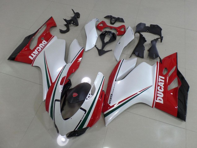 Cheap 2011-2014 White Red Ducati 1199 Motorcycle Fairing Kits Canada Cheap 2011-2014 White Red Ducati 1199 Motorcycle Fairing Kits Canada
