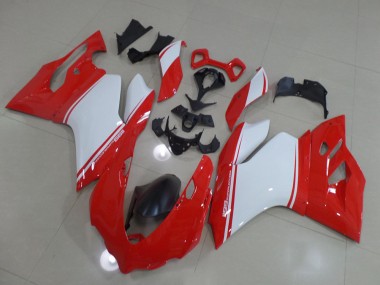 Cheap 2011-2014 Red White Ducati 1199 Motorbike Fairing Canada