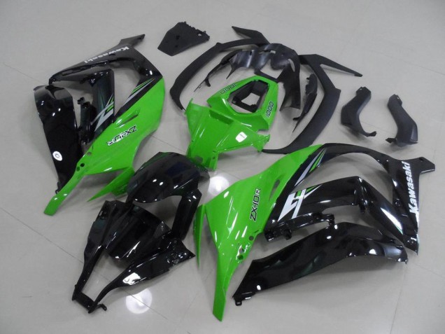 Cheap 2011-2015 Green and Black Kawasaki ZX10R Motorcycle Replacement Fairings Canada Cheap 2011-2015 Green and Black Kawasaki ZX10R Motorcycle Replacement Fairings Canada